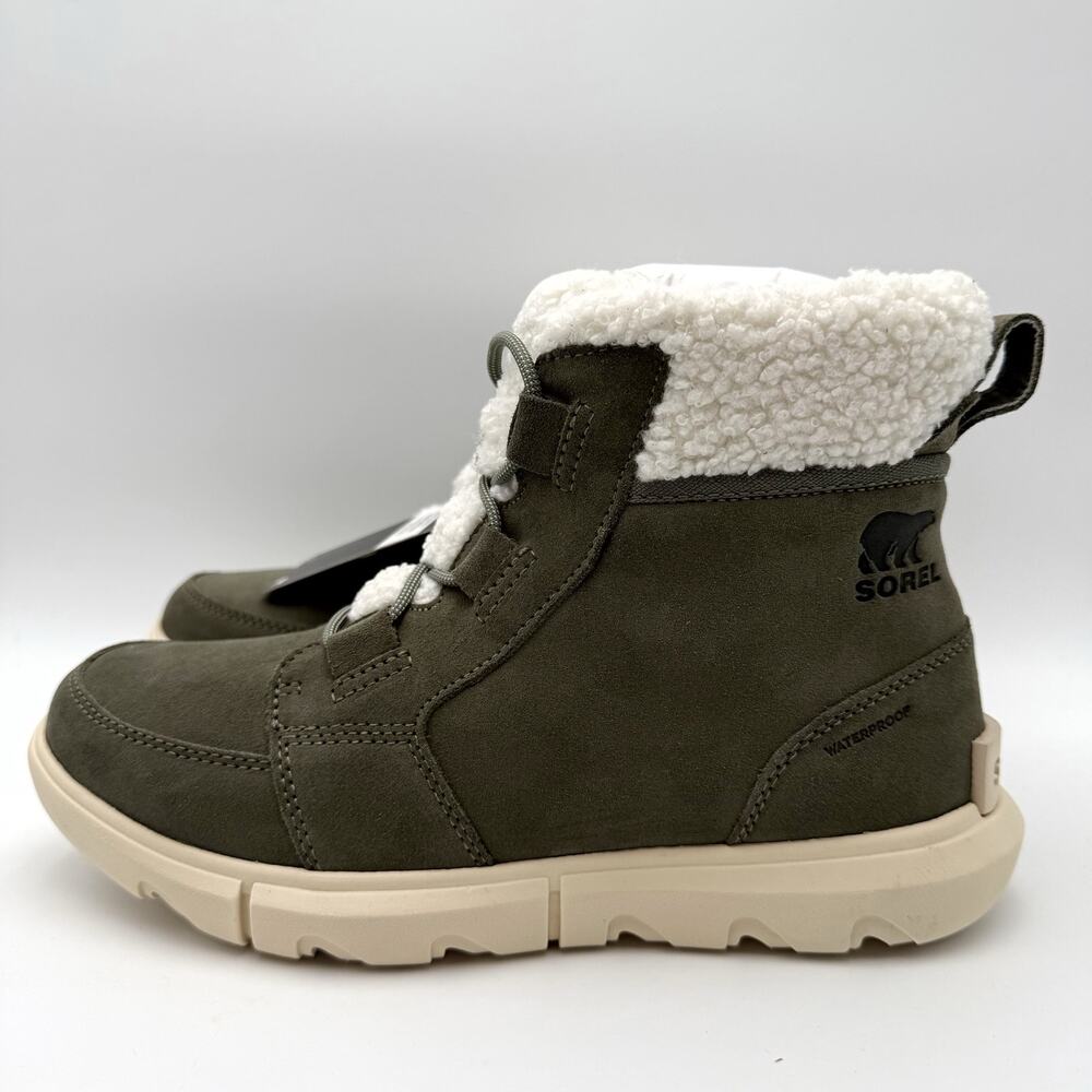 Sorel Womens Explorer Next Carnival Boots US 8 Green Winter Waterproof NIB - Picture 7 of 12